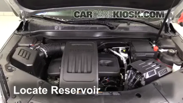 2016 Chevrolet Equinox LT 2.4L 4 Cyl. Liquide essuie-glace Ajouter du liquide
